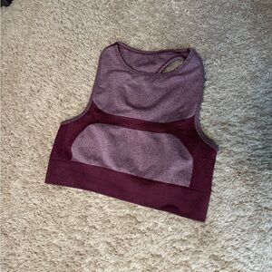 Racerback sports bra